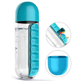 Multi-Use Pill & Water Bottle