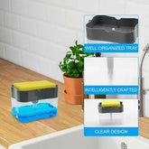 2 in 1 Soap Dispenser