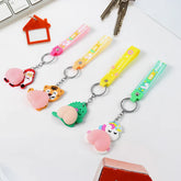 Keychain with Squeeze Toy