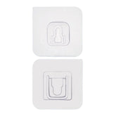 Plastic Wall Hooks-10 pair
