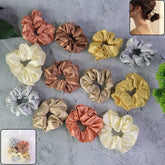 Mueras Satin Silk Scrunchies