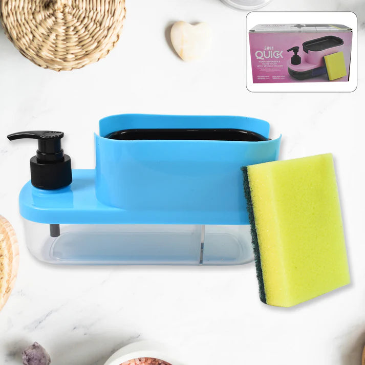 3in1 Liquid Soap Dispenser Set