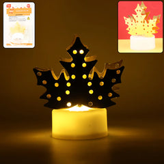 LED Gold Leaf Lamp