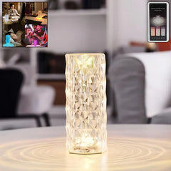 Diamond Crystal Table Lamp
