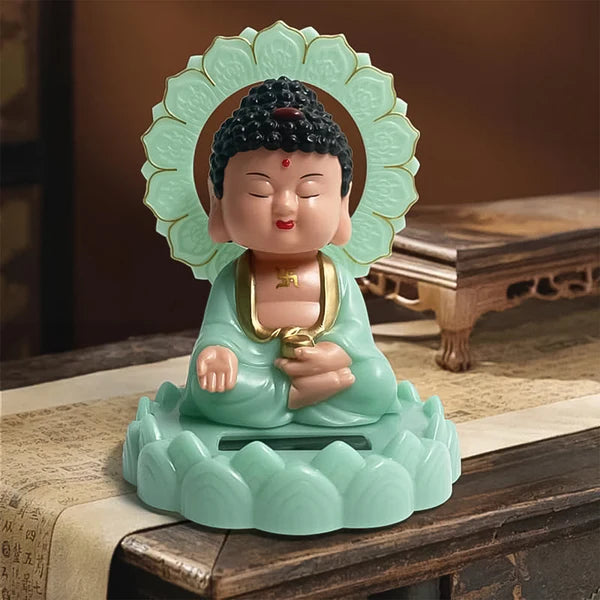 Buddha Moving Head Statue