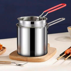 Deep frying pot