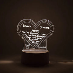 Heart Lamp With Pen