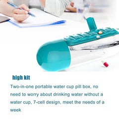 Multi-Use Pill & Water Bottle