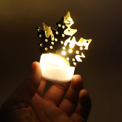 LED Gold Leaf Lamp