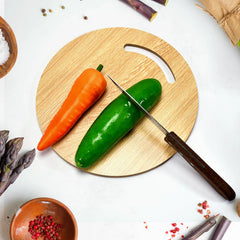 Wooden Round Chopping