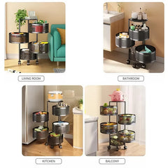 3 Layer Kitchen Trolley