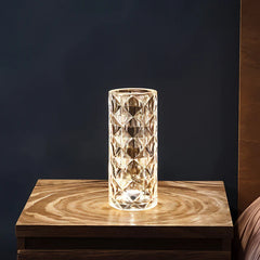 Diamond Crystal Table Lamp