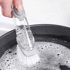 Dish Cleaning Brush with Liquid