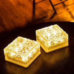 Solar Ice Cube Light