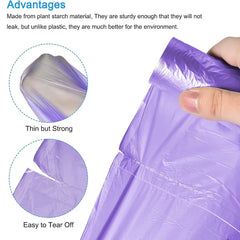Garbage Bag Roll-purpal