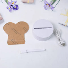 Heart Lamp With Pen