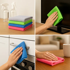 Microfiber Cleaning Cloth 5 Pc