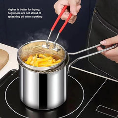 Deep frying pot