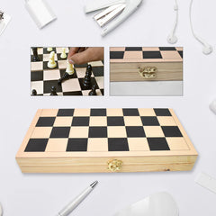 Folding Wooden Chess Board