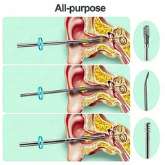 6-in-1 Ear Tools Cleaner