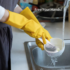 Dish Cleaning Brush with Liquid