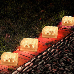 Solar Ice Cube Light