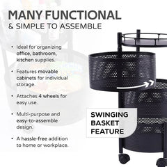 3 Layer Kitchen Trolley