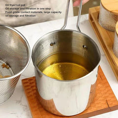 Deep frying pot