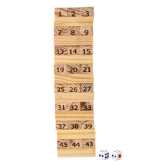 Wooden Tumbling Tower