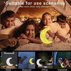 Moon Crystal Table Lamp