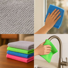Microfiber Cleaning Cloth 5 Pc