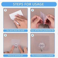 Plastic mix design Hooks 3Pc