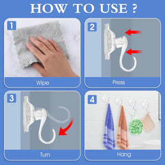 Plastic Suction Cup Hooks