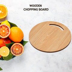 Wooden Round Chopping