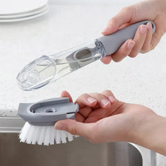 Dish Cleaning Brush with Liquid