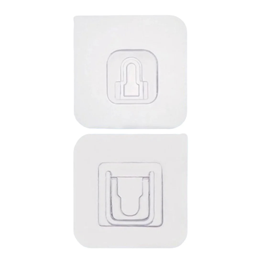 Plastic Wall Hooks-10 pair