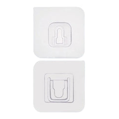 Plastic Wall Hooks-10 pair