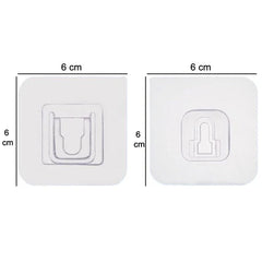 Plastic transprant Hooks