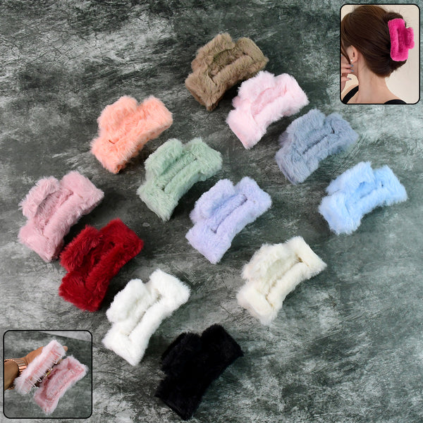 Hair Claw Clips (12 Pc)