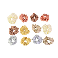 Mueras Satin Silk Scrunchies