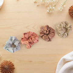 Mueras Satin Silk Scrunchies